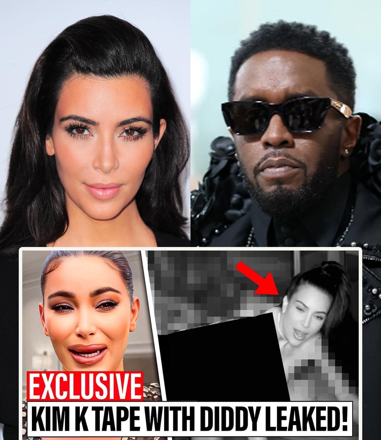 Kim Kardashian REACTS To Diddy Leaking Her Secret Freak0ff Footage With Him!?