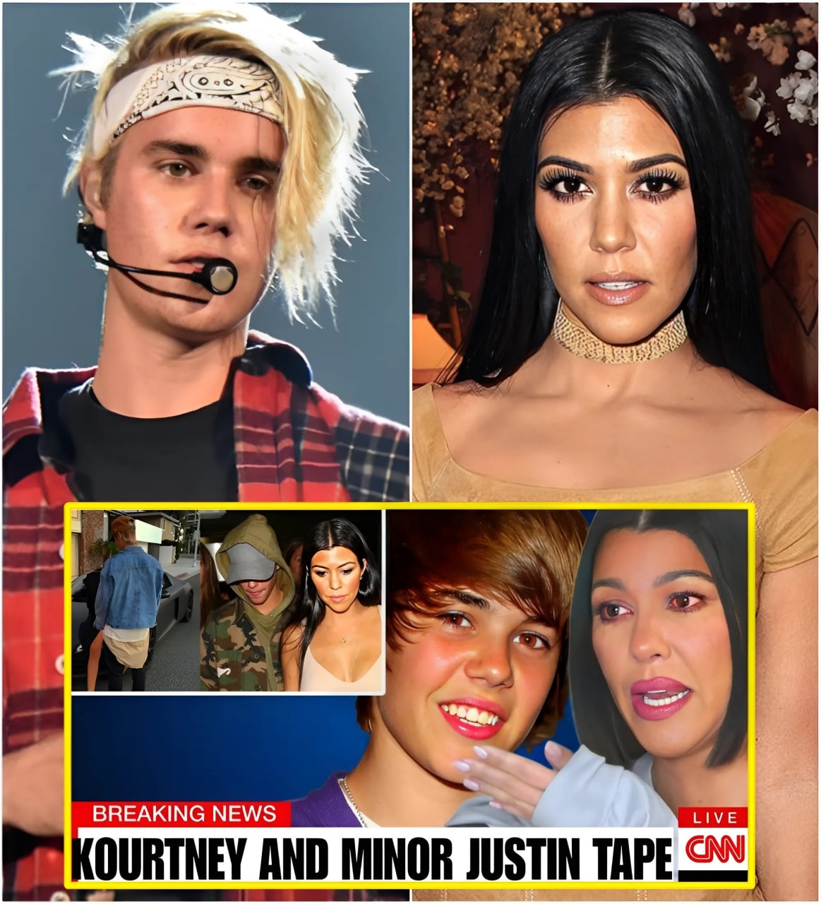 NEW VIDEO Kourtney Kardashian SECRET XTAPE With Minor Justin Bieber REVIEWED by The Feds